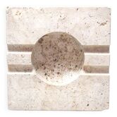 Travertine ashtray Frattelli Mannelli 70s