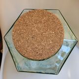 Former large hexagonal glass jar