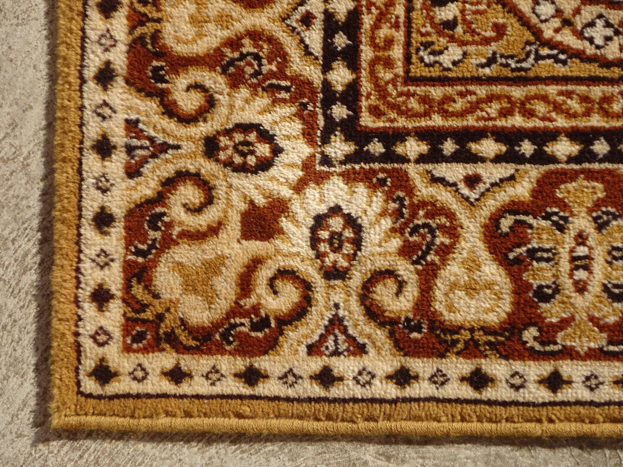 100% pure wool rug 170x230 cm