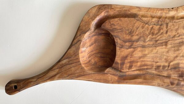 PLANCHE à Découper XL BOIS d’Olivier Vintage