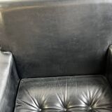 Set of 2 vintage individual seats/armchairs/club seats