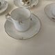 Coffee service Limoges Léon Sazerat 19th century - 12 cups