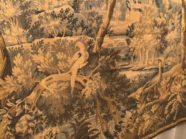 French tapestry verdure by jules pansu