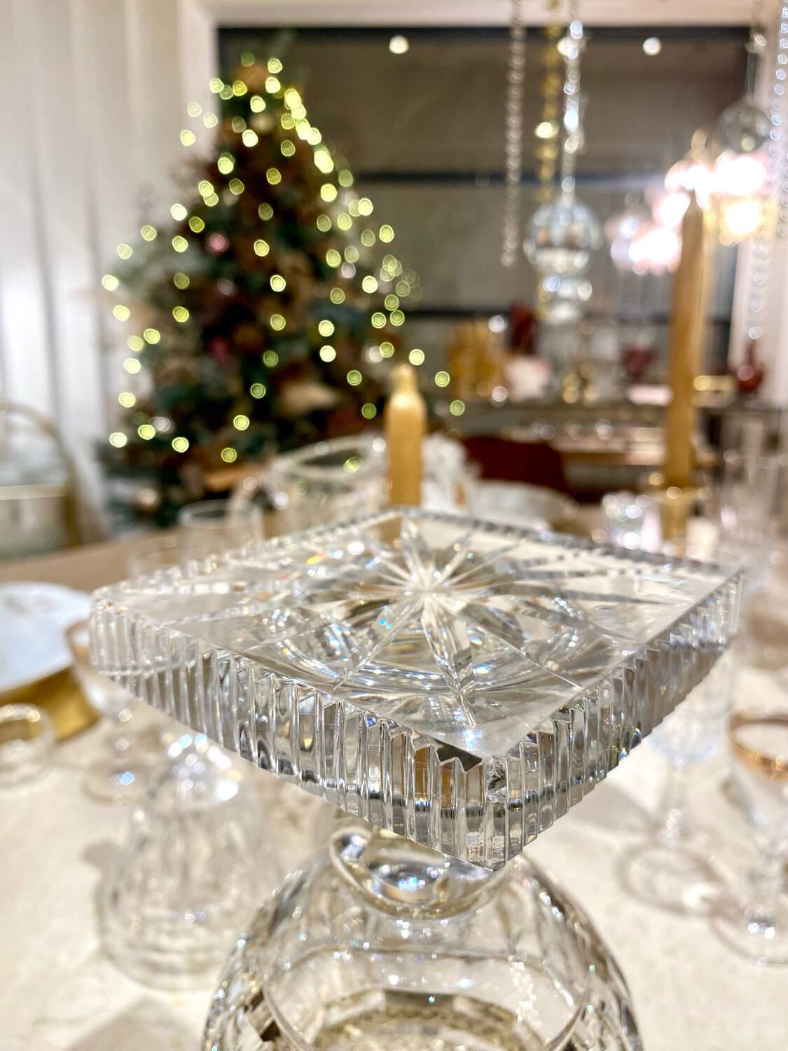 Medici bohemian crystal vase