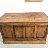 Old pine trading counter, circa 1950