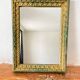 Miroir doré baroque vintage