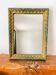 Miroir doré baroque vintage