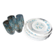 Service for 4 people forget-me-not arcopal