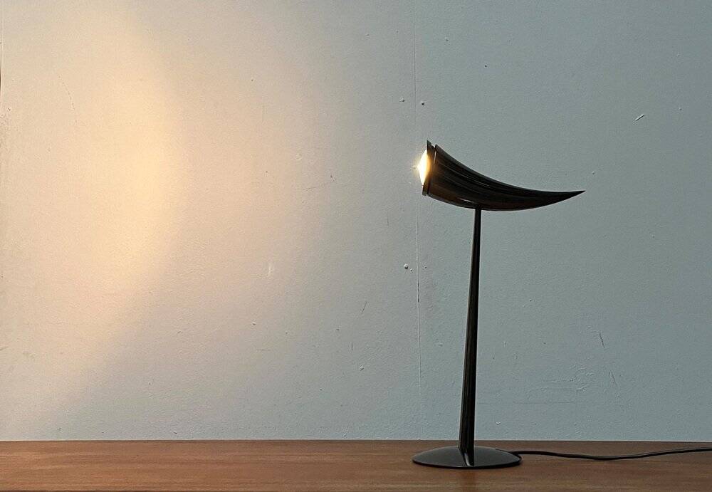 Postmodern table lamp model Ara by Philippe Starck for Flos, 1980s.