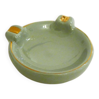 Cendrier Art déco en faïence