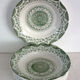 8 deep plates Fine Ware pottery
