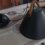 DFTP black metal pendant light