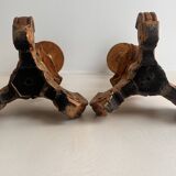 Pair of wall sconces, 18th century