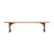 Oak farm bench