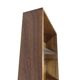 Armoire en bois peu profonde / bibliothèque / vitrine vintage
