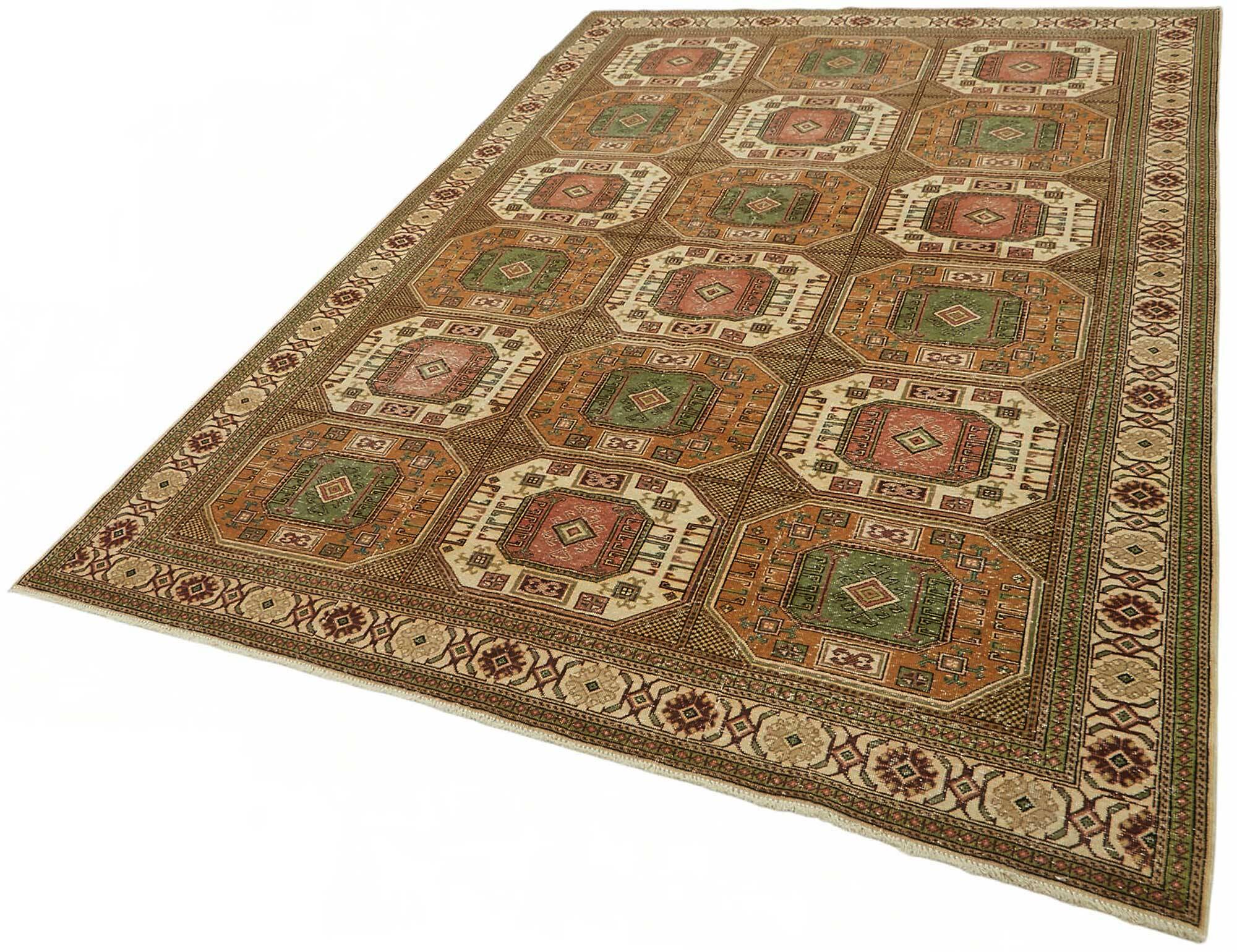 Turkish Wool Vintage Kayseri Rug 200 cm x 290 cm