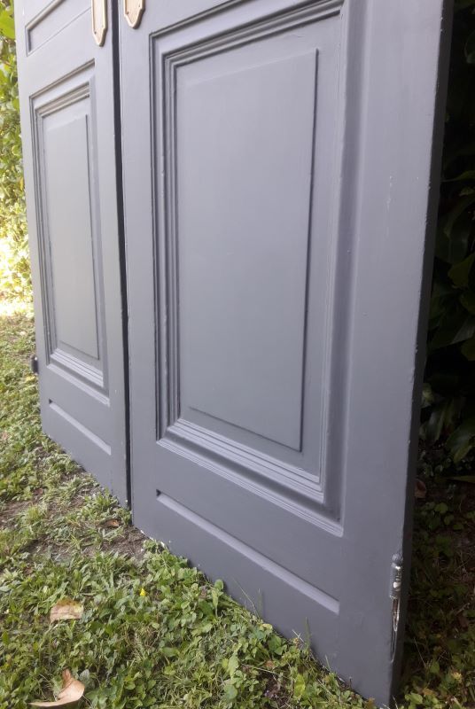 Pair of doors 242,5x116 of antique closet