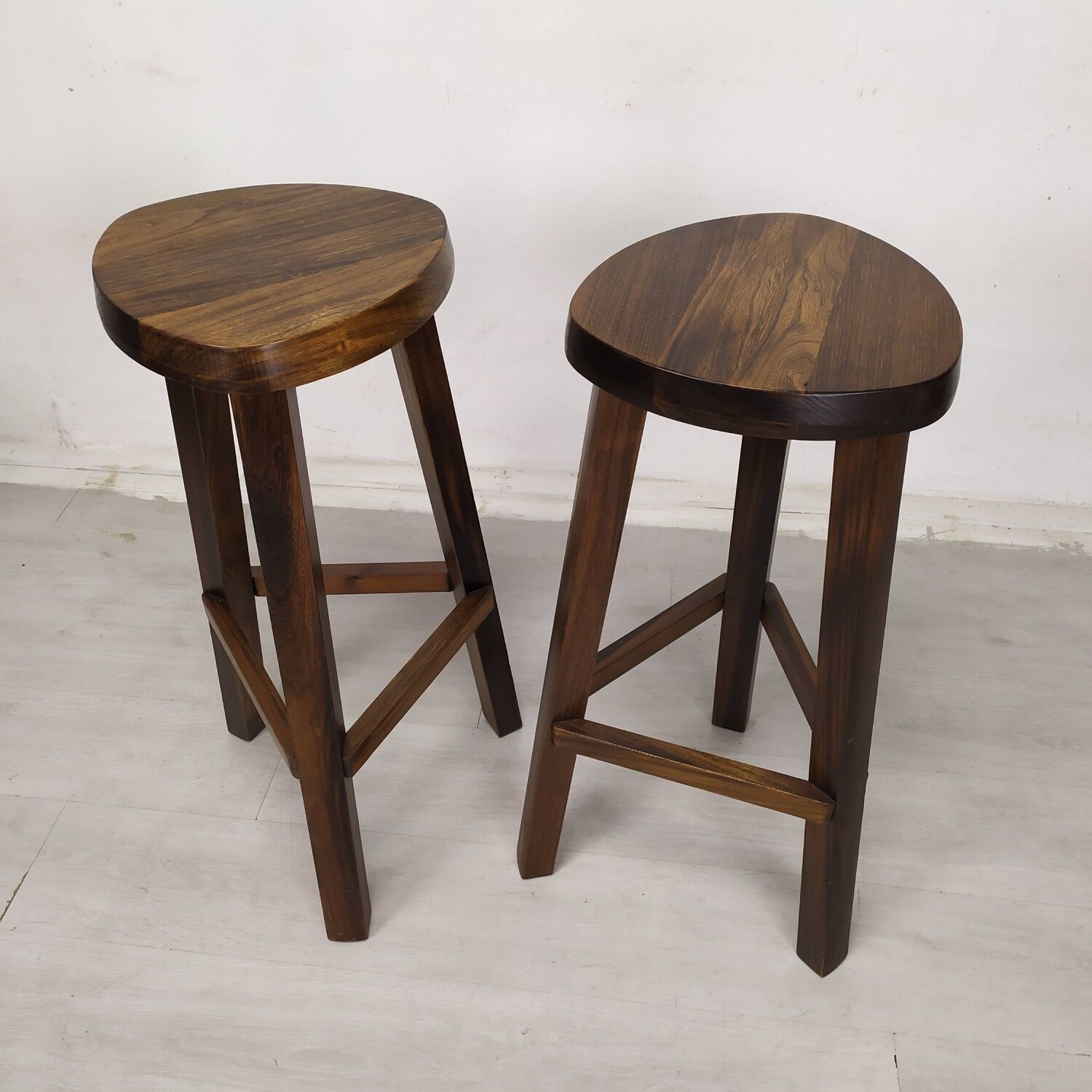 Brutalist bar stools