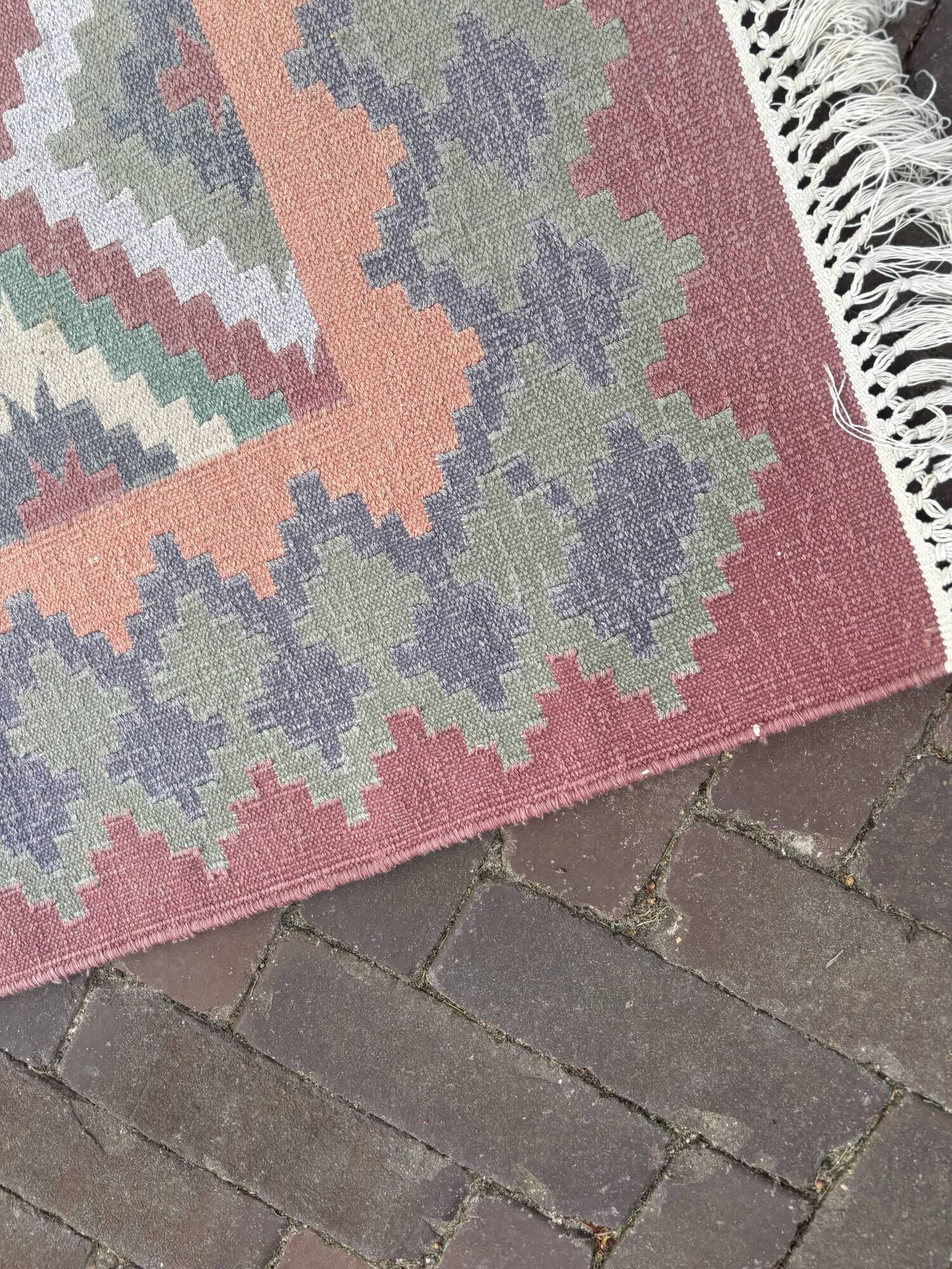 Vintage Kilim Rug – Small Runner 240x76
