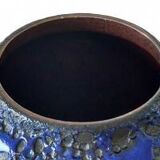 Fat Lava 'Fire Fish'Floor vase by Scheurich, 1970's