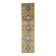 Tapis couloir en laine turc oushak vintage fait main 89x344