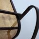 Vintage "DONDOLO" rocking chair Luigi Crassevig 1970s