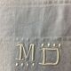 Vintage Damask Monogram Tablecloth & Napkins