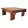 Scandinave table basse brutaliste en pin massif -  1960–1970