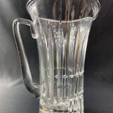 Large cut crystal pitcher
