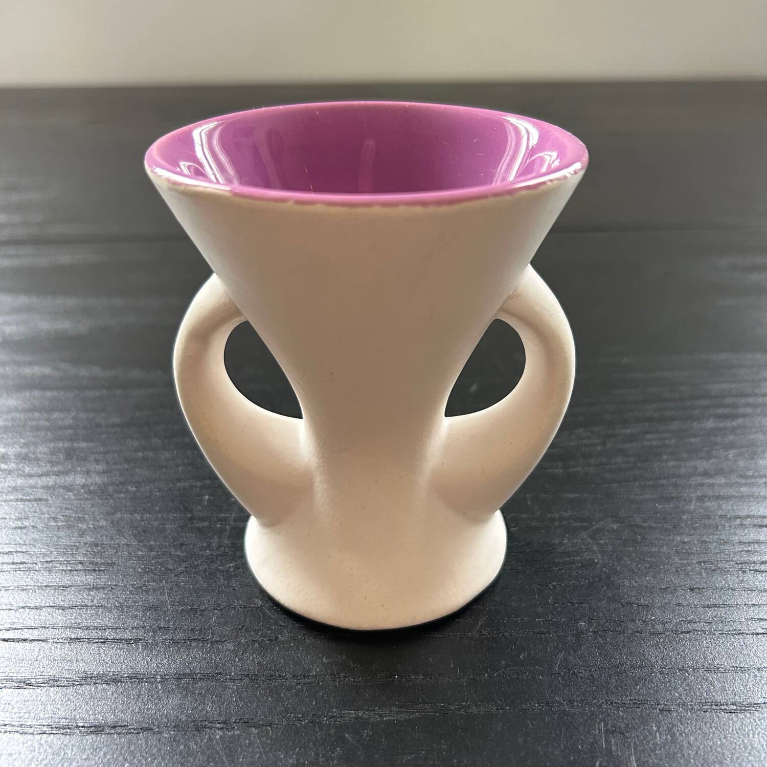 Small designer vase signed
