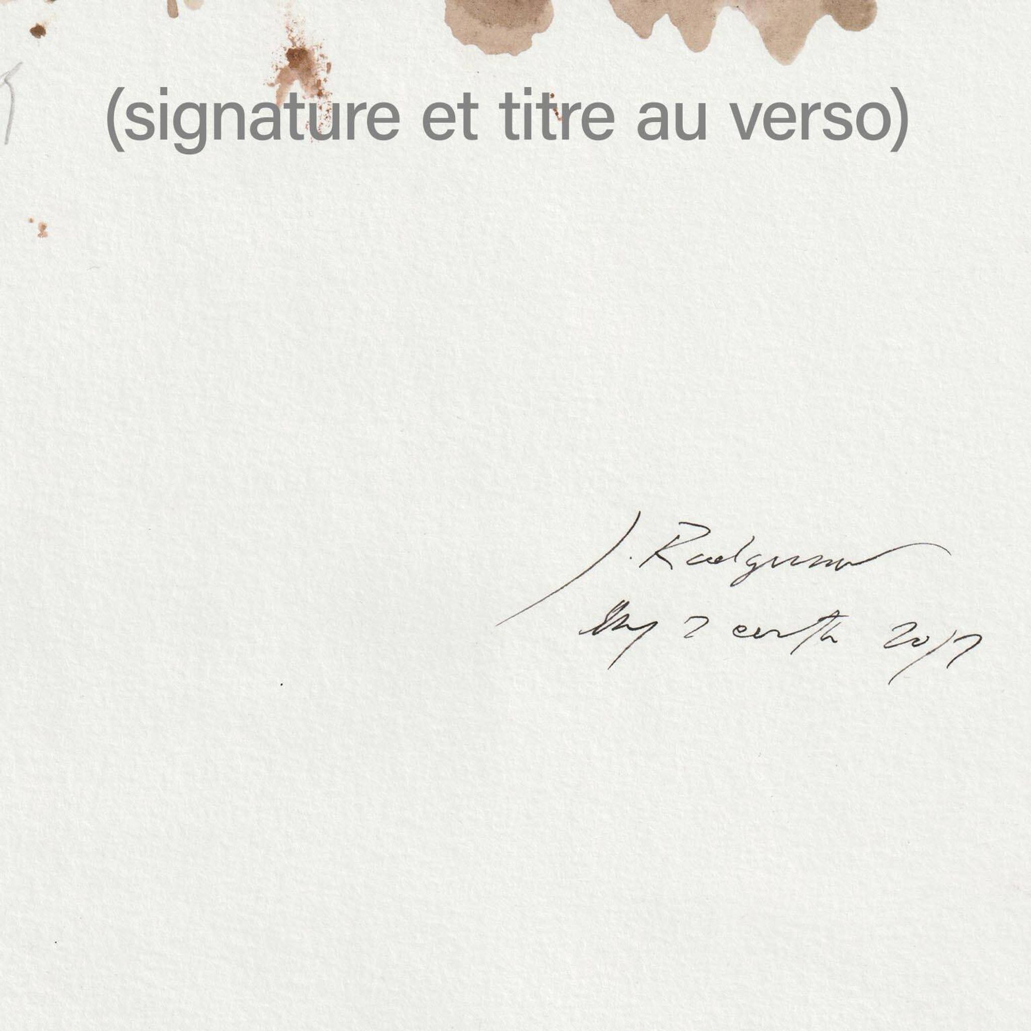 Dessin original de J. Rodgussar – Encres sur papier