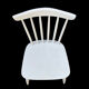 Série de 4 chaises vintage en bois massif style Scandinave