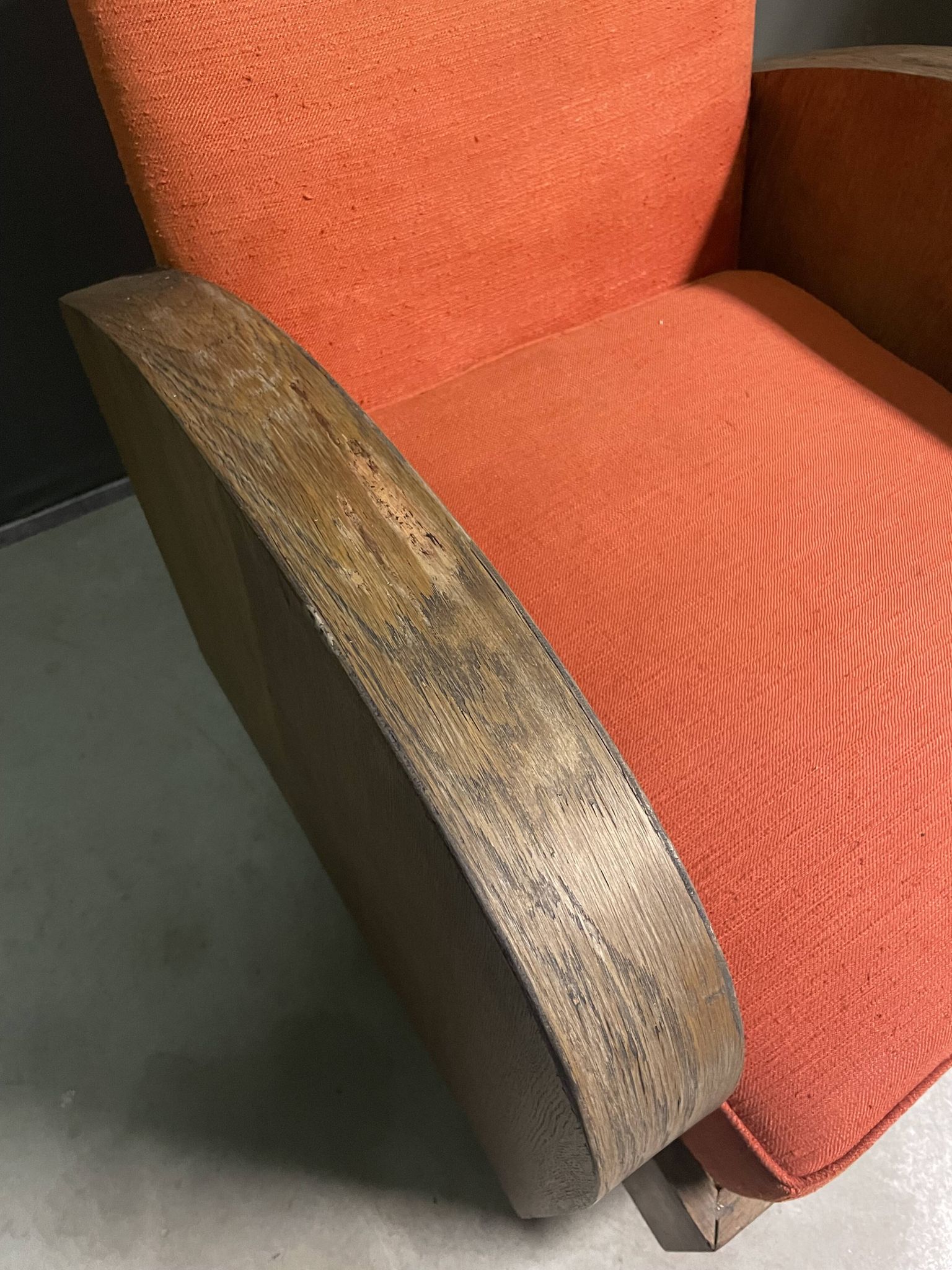 Fauteuil de salle art déco des années 1920