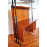 Modular library office vintage Italian 1960