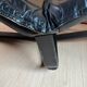 Black leather lounge chair by Ingmar and Knut RELLING for WESTNOFA