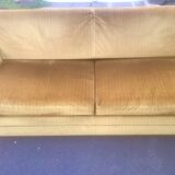 Vintage velvet sofa 1960