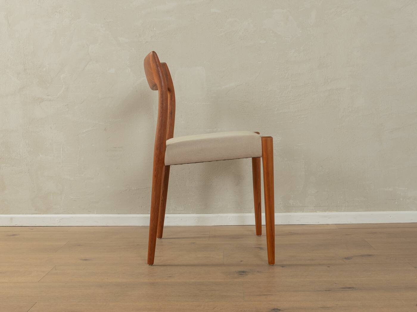 Model 77 dining chairs, Niels O. Møller