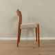 Model 77 dining chairs, Niels O. Møller
