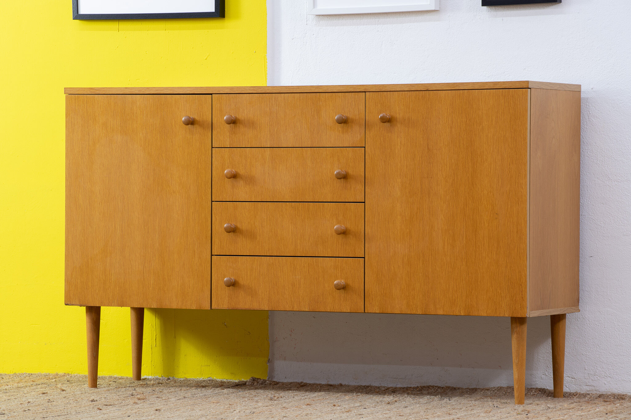 Vintage Scandinavian Enfilade – 150 cm