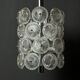 Vintage crystal chandelier Dandelion, Italy, 1960s