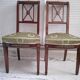Set of two Empire chairs