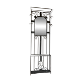 Art Deco freestanding wall coat rack