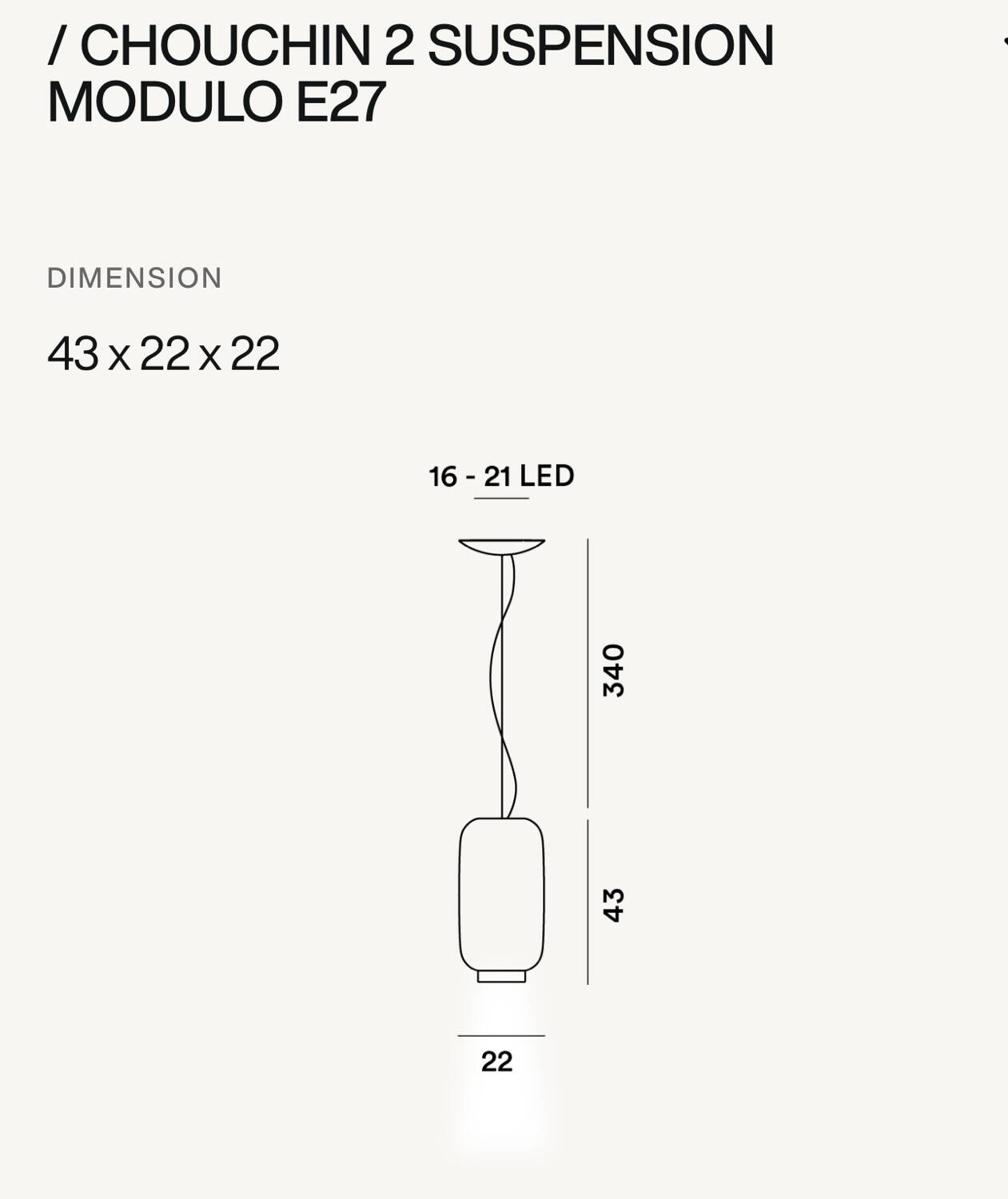 Foscarini Chouchin 1, 2 & 3 glass pendant lamps