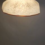 Suspension Ceiling light in marmoreal glass