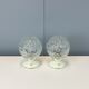 Lampes de chevet et suspension avec abat-jour en verre, par Graebe, années 1960, ensemble de 3