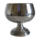 Silver metal foot cup
