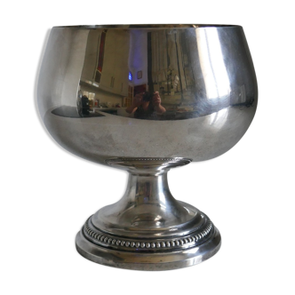 Silver metal foot cup