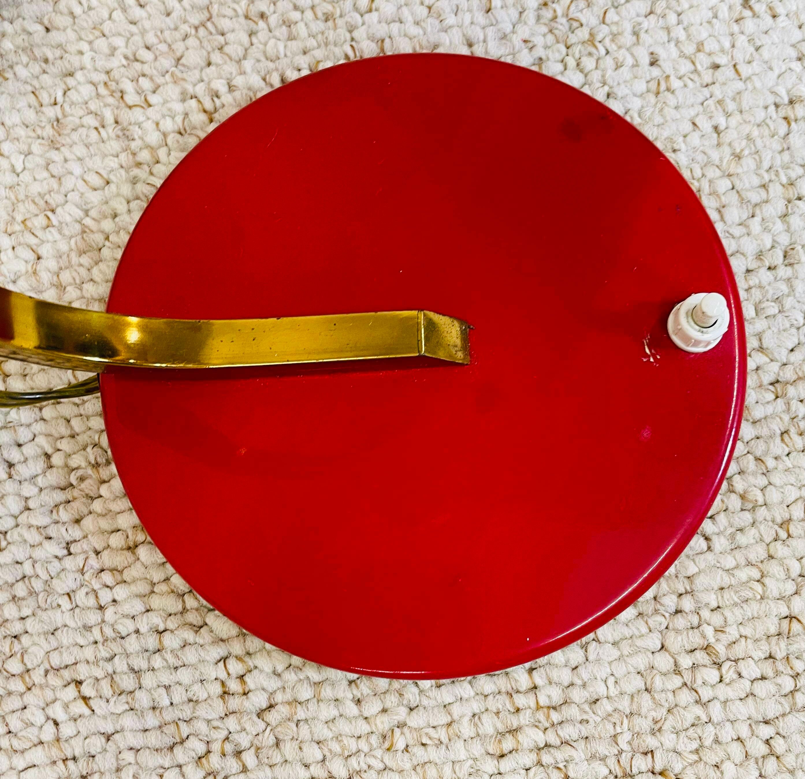 Table lamp Diabolo France Vintage 60 ́s