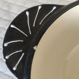 Breton bowl with ears signed HB Quimper