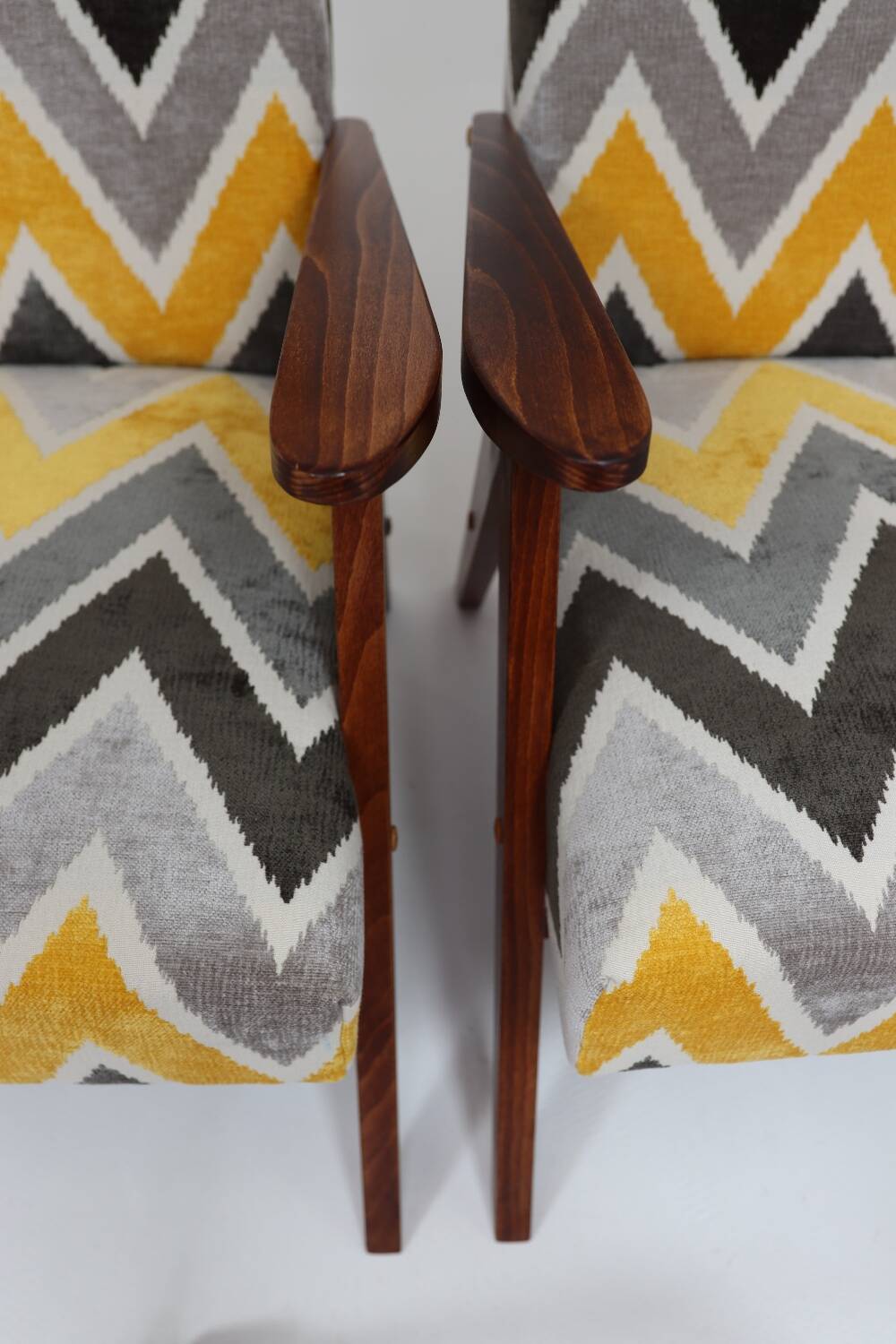 Vintage ethnic chic armchair modern design